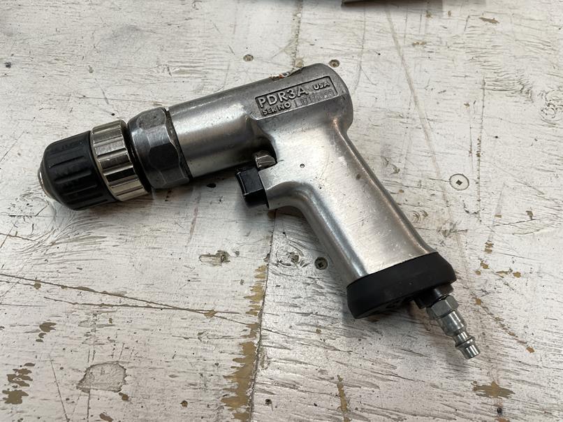 SnapOn Air Drill, SnapOn 3/8" Air Impact and Blue Point 3/8" Air Ratchet